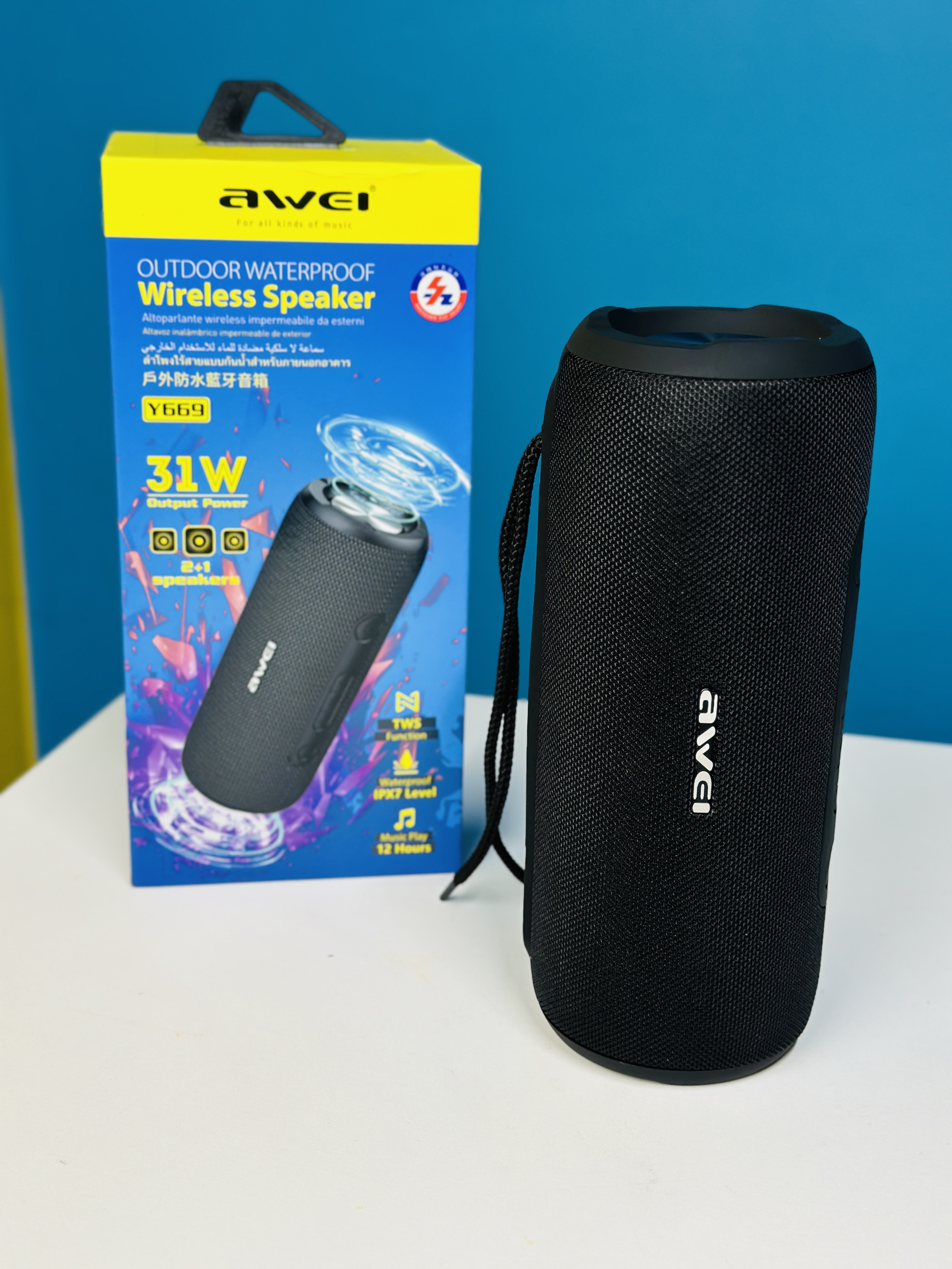 Awei Y669 Portable Bluetooth Speaker