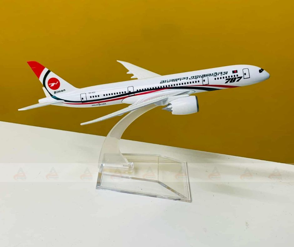 Bangladesh Airlines Boeing 787 Metal Aircraft – 16cm